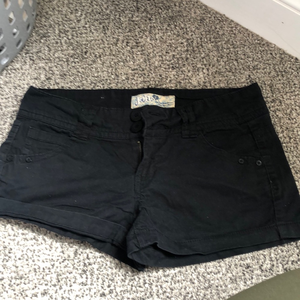 Black shorts